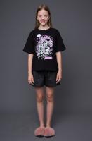 004_ОП25 Комплект дд (футболка кор.рукав+шорты) мультиколор - 1