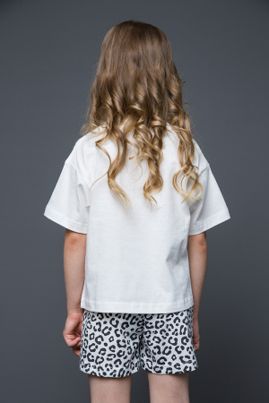 003_ОП25 Комплект дд (футболка кор.рукав+шорты) мультиколор - 2