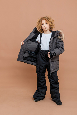 245-26з Комплект дм Дарк Базальтово-серый+чёрный (37)