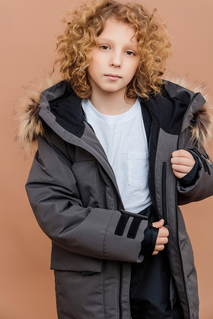 245-26з Комплект дм Дарк Базальтово-серый+чёрный (36)