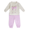 2437 Костюм 2 пр, трикотаж, 74-92, для девочки, длинный рукав, "BEYAZ BEBEK"  (Пыльно-розовый, 92)