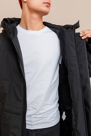 253-26з Куртка парка дм Фест Чёрный (21)